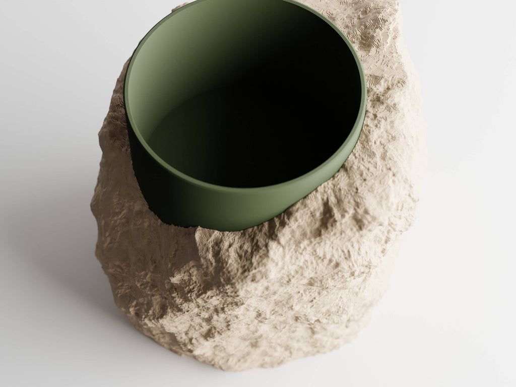 Rock-Like Plant Pot | Nature Style