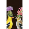 GUEST TOWEL- GOLDFINCH COUPLE