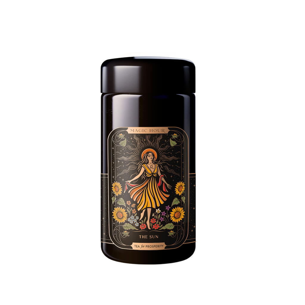 The Sun: Energizing Adaptogenic Herbal Tea with Yaupon, Moringa & Turmeric
