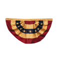 Tea-Stained Nylon Americana Bunting
