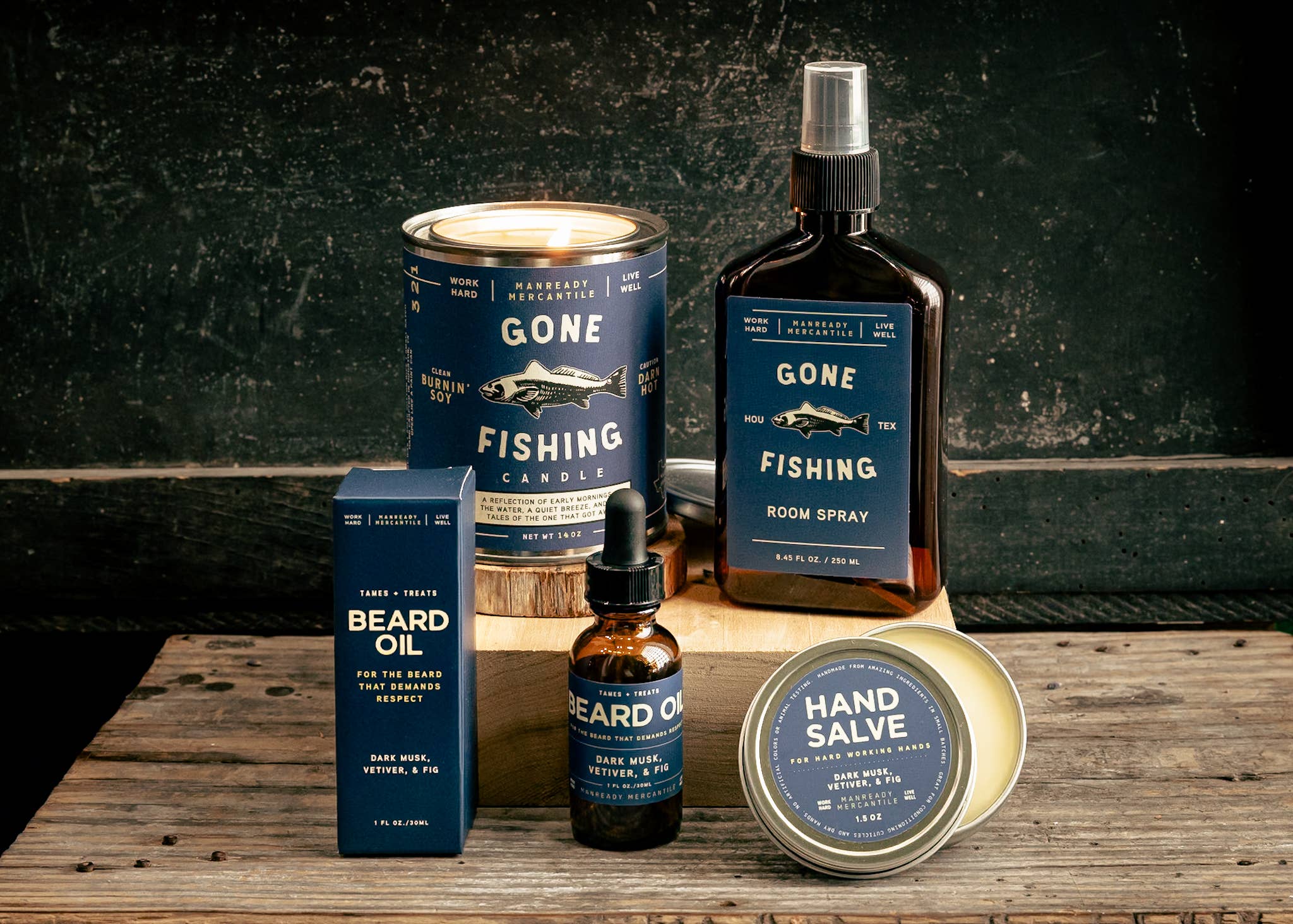 Candle | The Americana Series | Gone Fishing