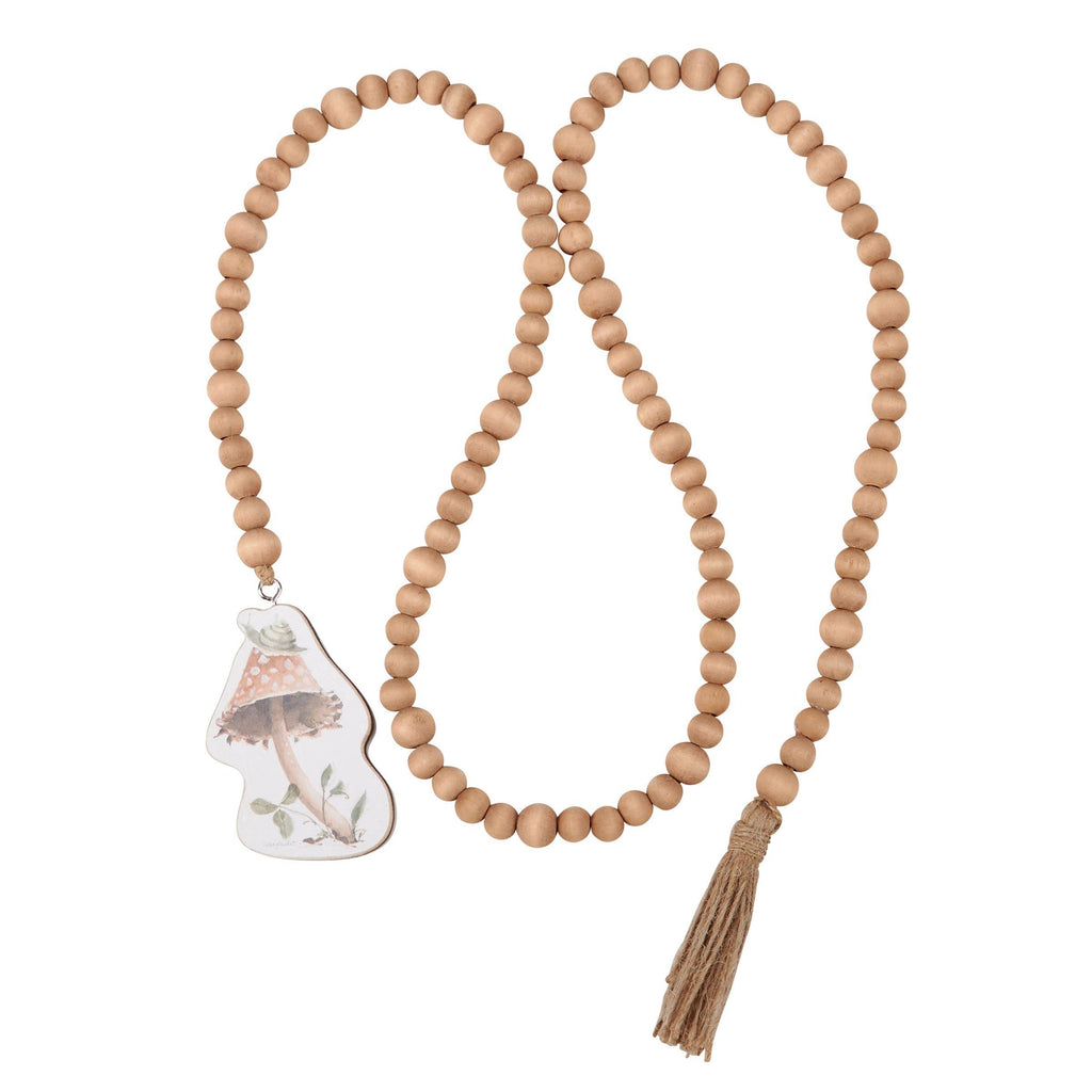 Mushroom Beaded Garland
