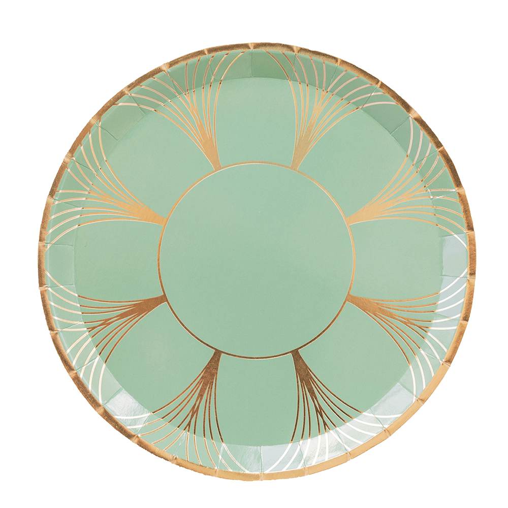 The Gatz Sage Green Dinner Plates