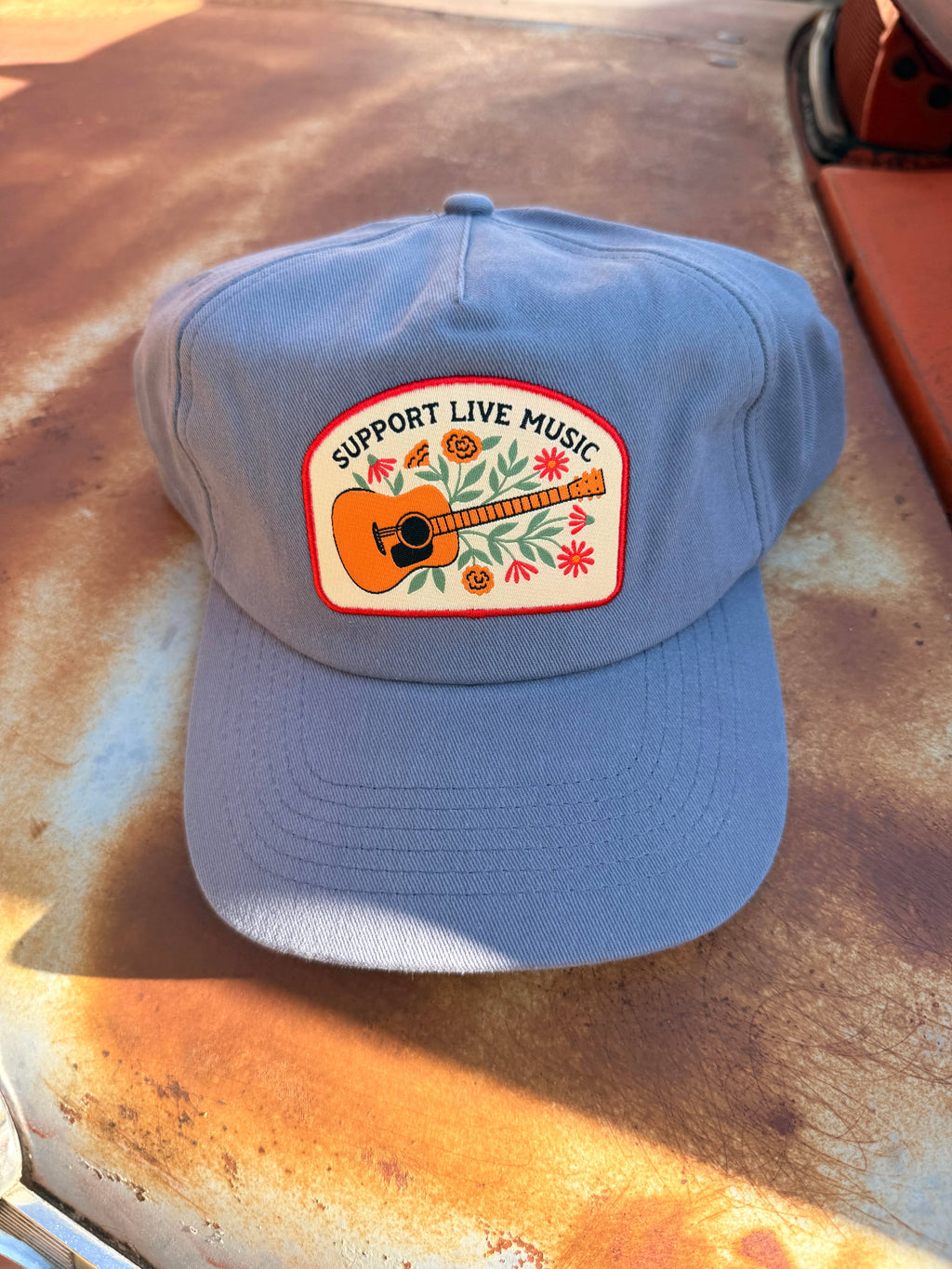 Cotton 5-Panel Hat | Support Live Music