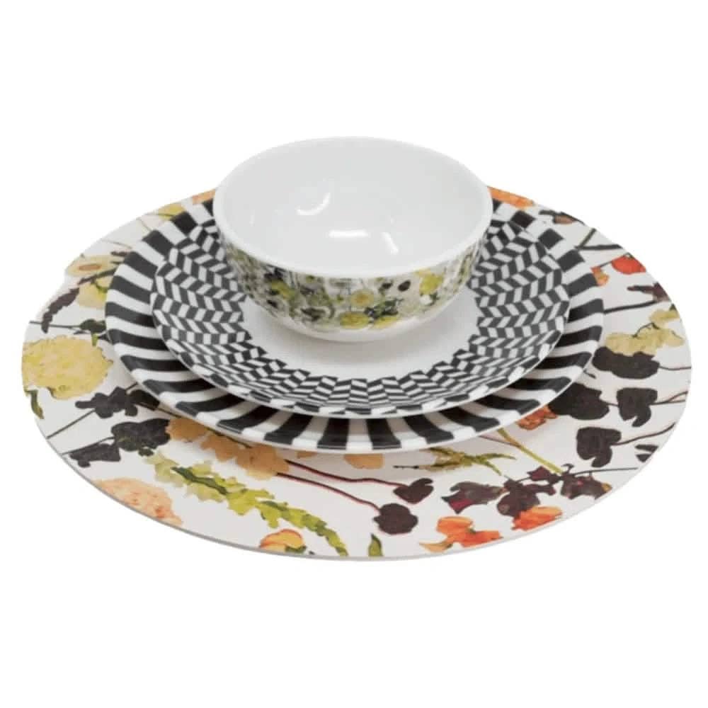 Floral Harmony ~ 16 Piece Setting