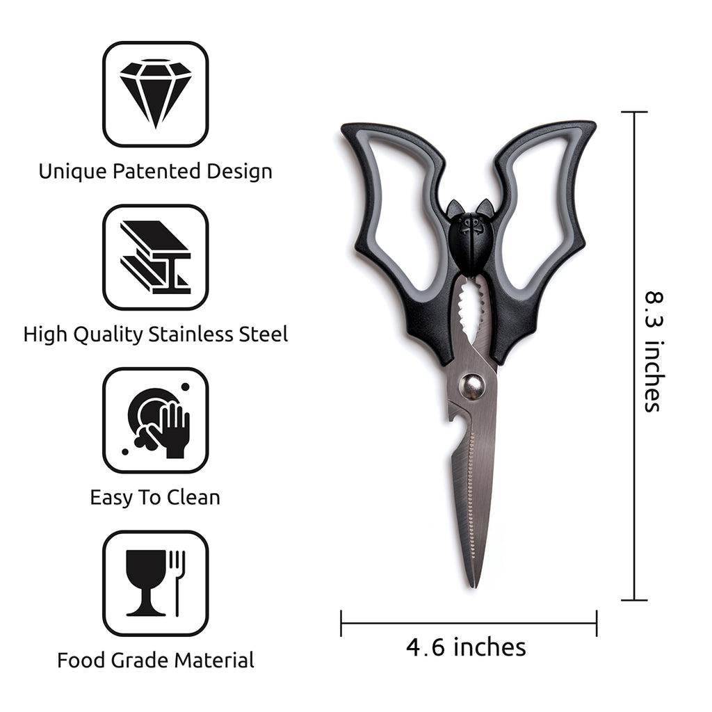 Bat Kitchen Scissors