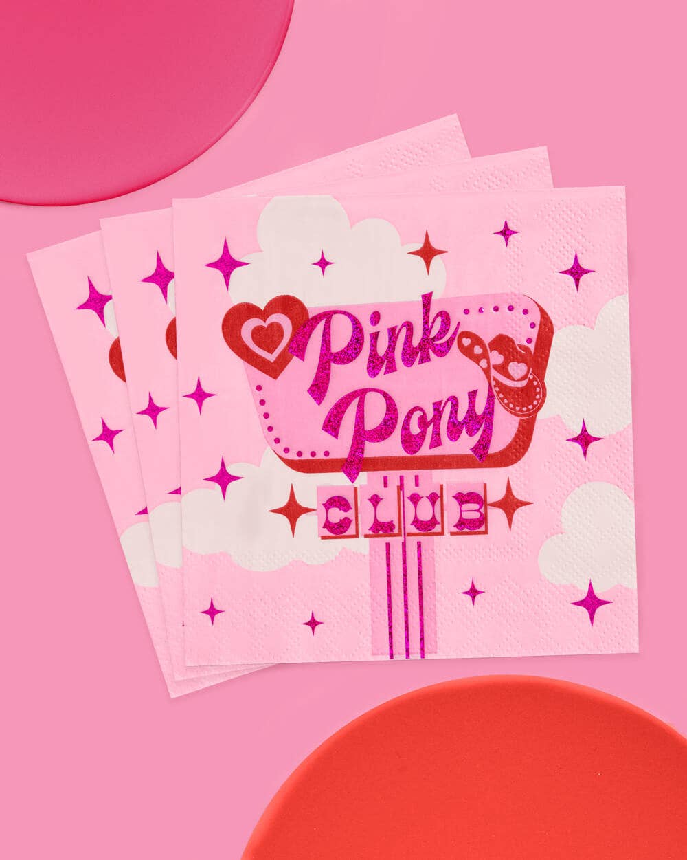 Pink Pony Club Napkins