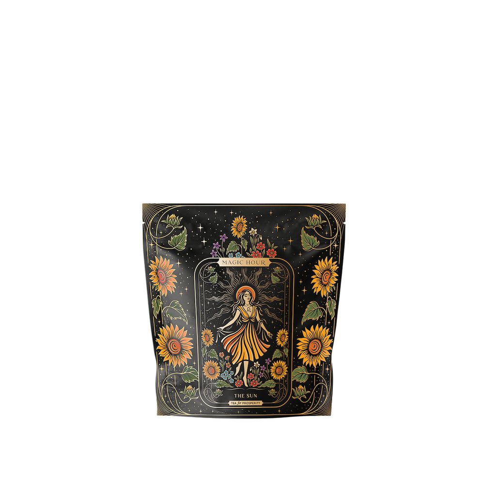 The Sun: Energizing Adaptogenic Herbal Tea with Yaupon, Moringa & Turmeric