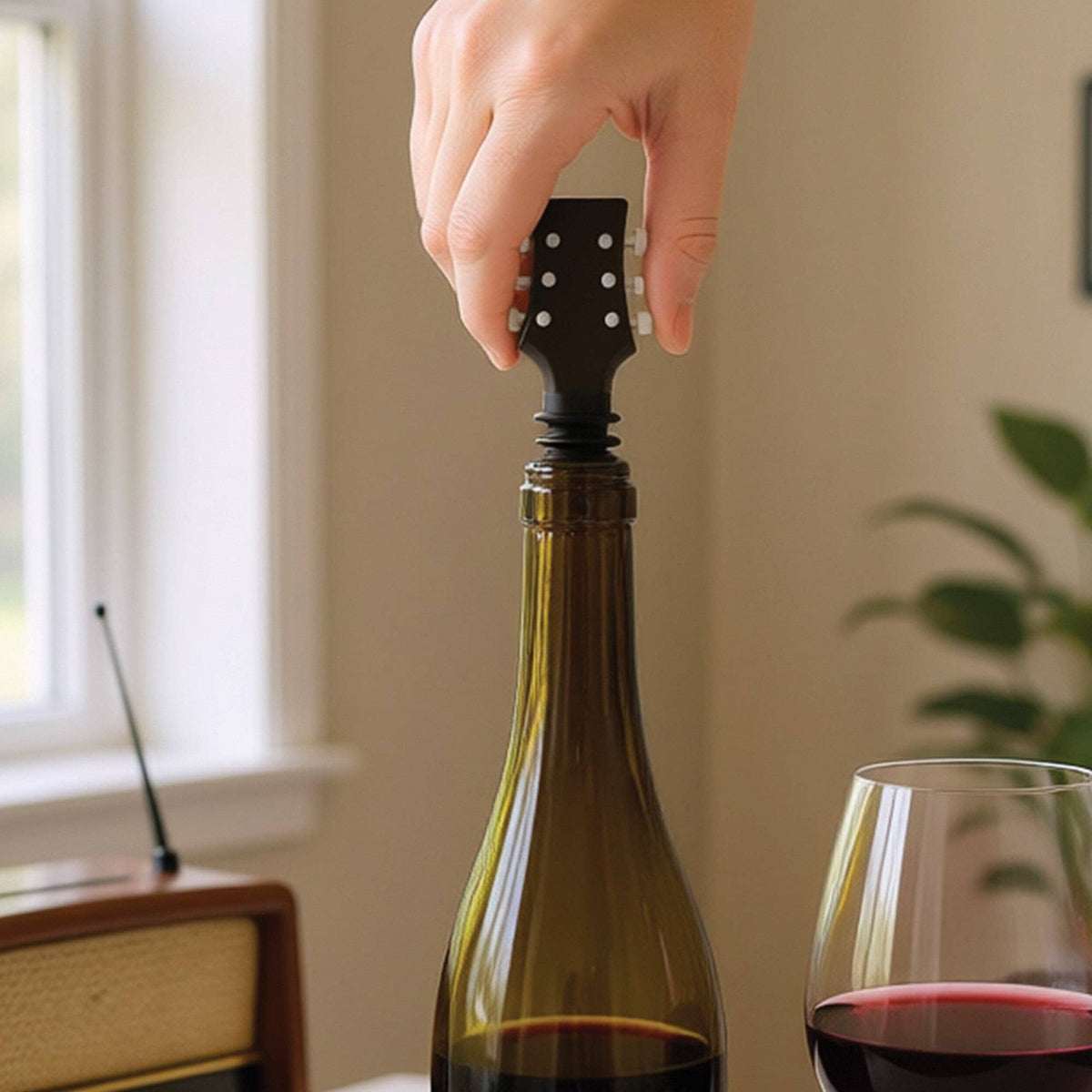 Cork N' Roll Wine Stopper