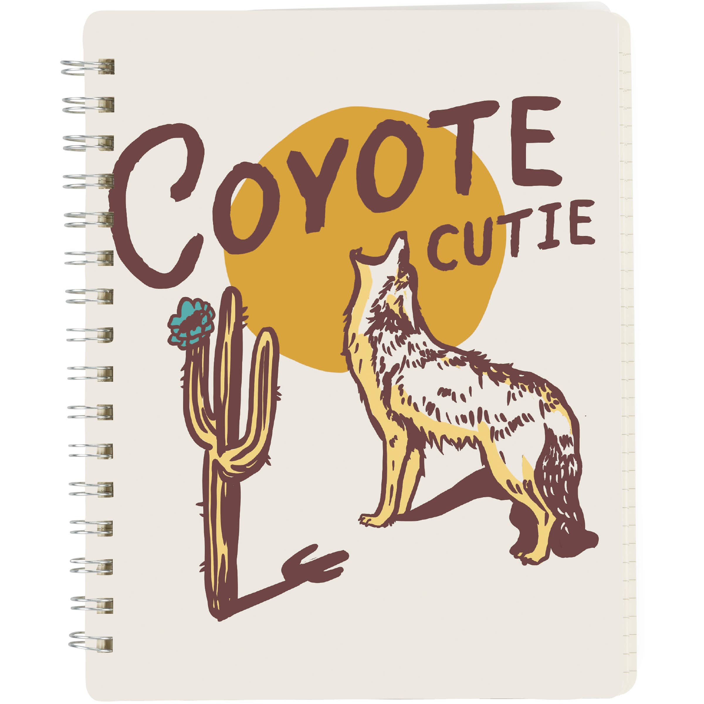 Coyote Cutie Spiral Notebook