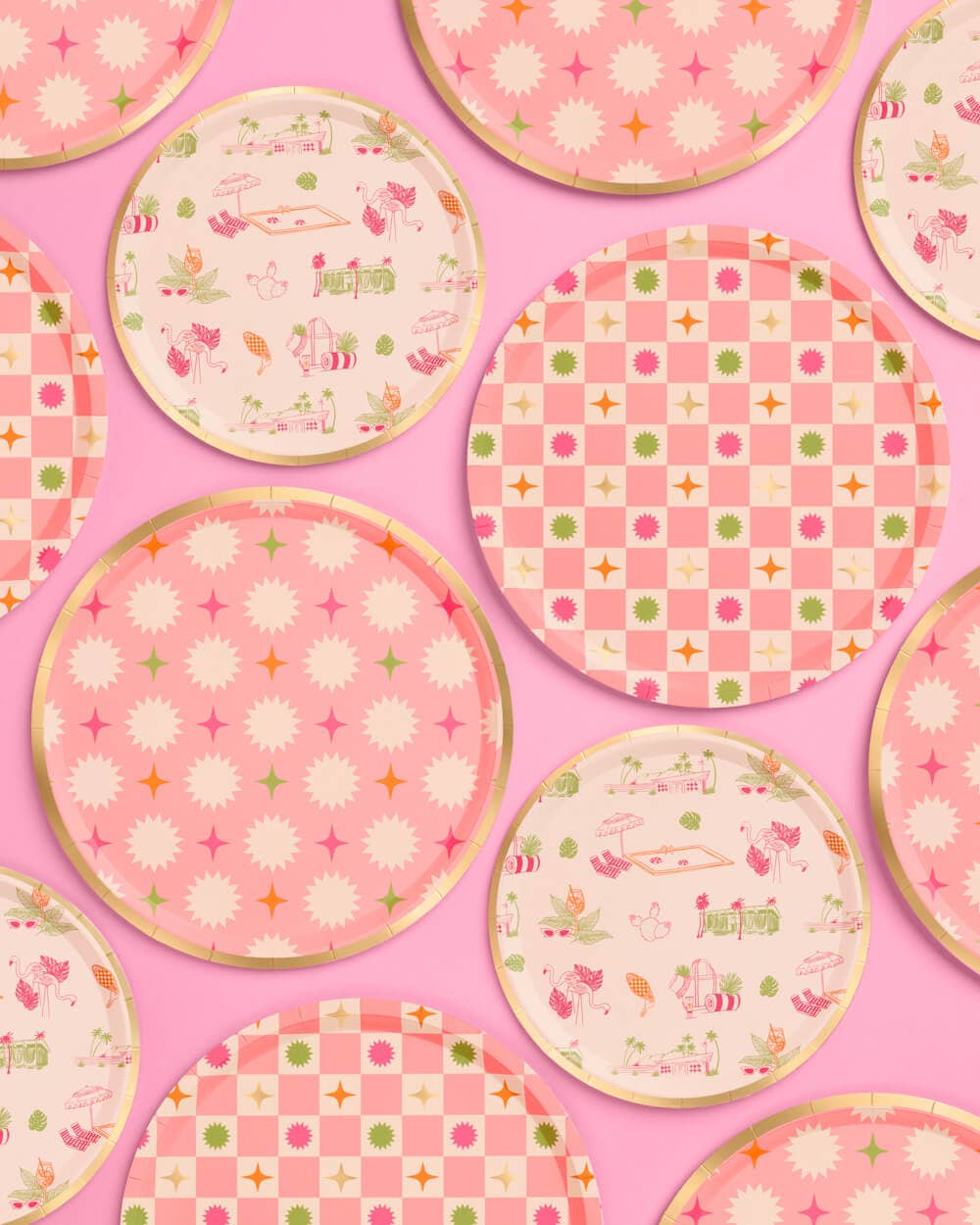 Palm Royale Plates