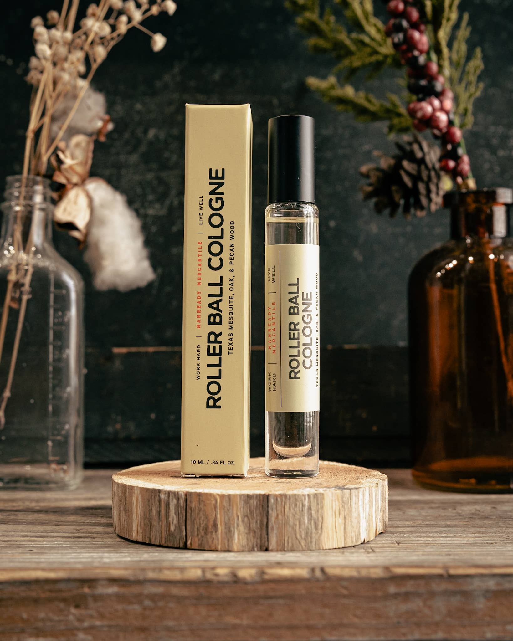 Roller Ball Cologne | The Americana Series | Tan Label