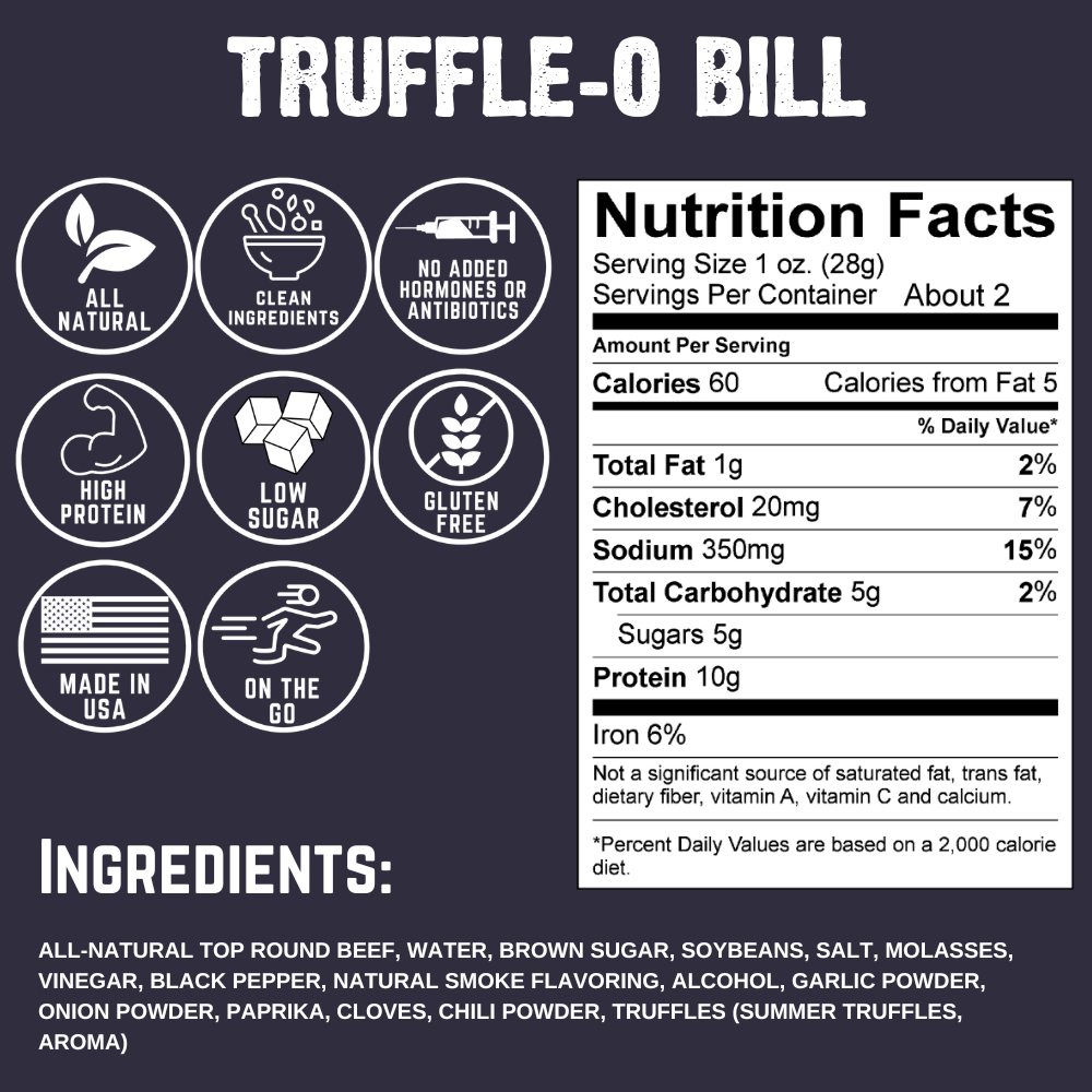 Truffle-O Bill Beef Jerky