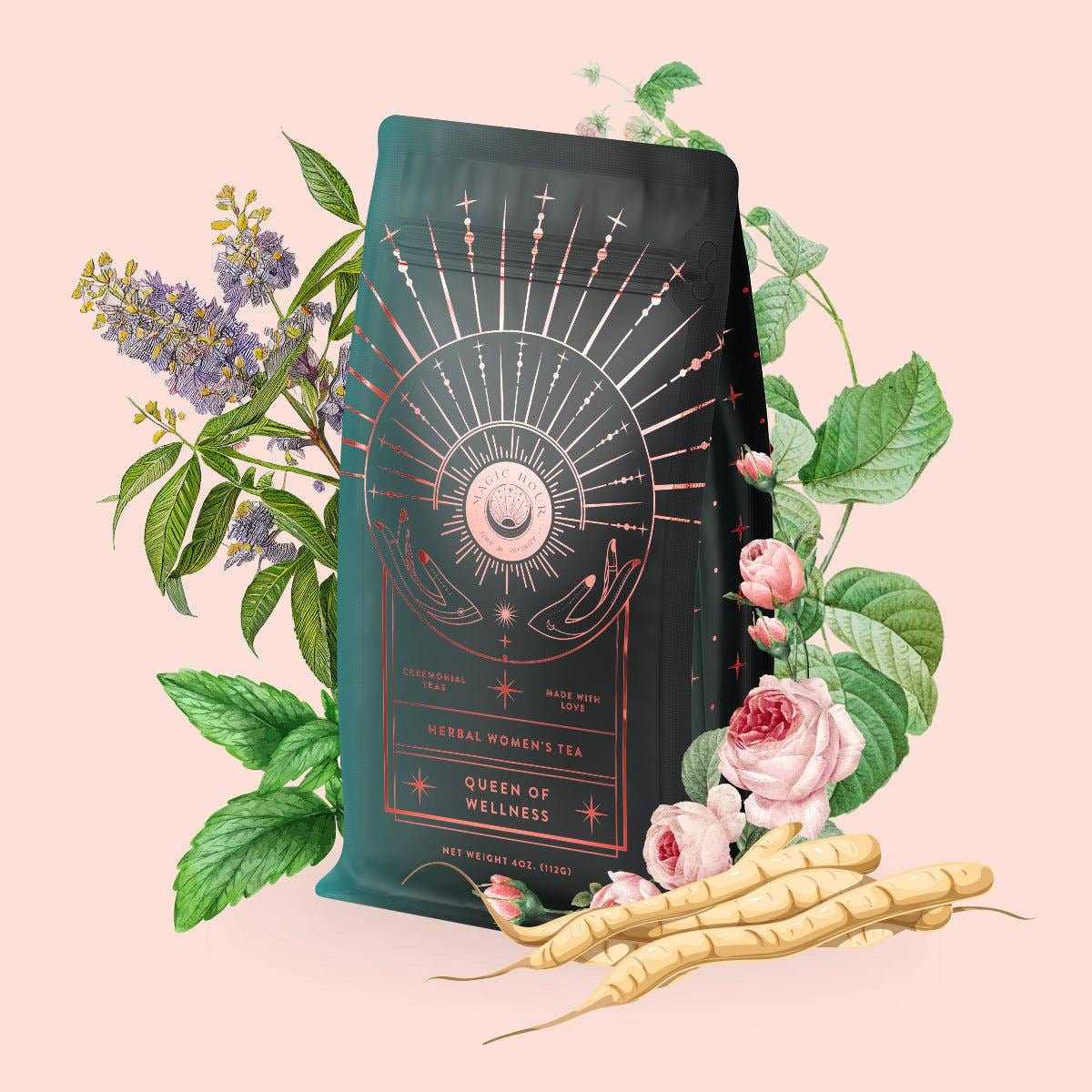 Queen of Wellness: Women's Hormone Balancing Tea