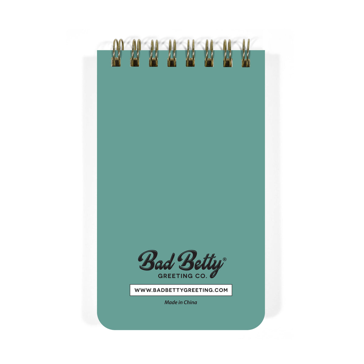 Mistakes Were Made 3x5 Spiral Notepad
