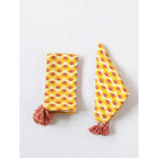 Cotton Napkins with Tassels, Set of 4