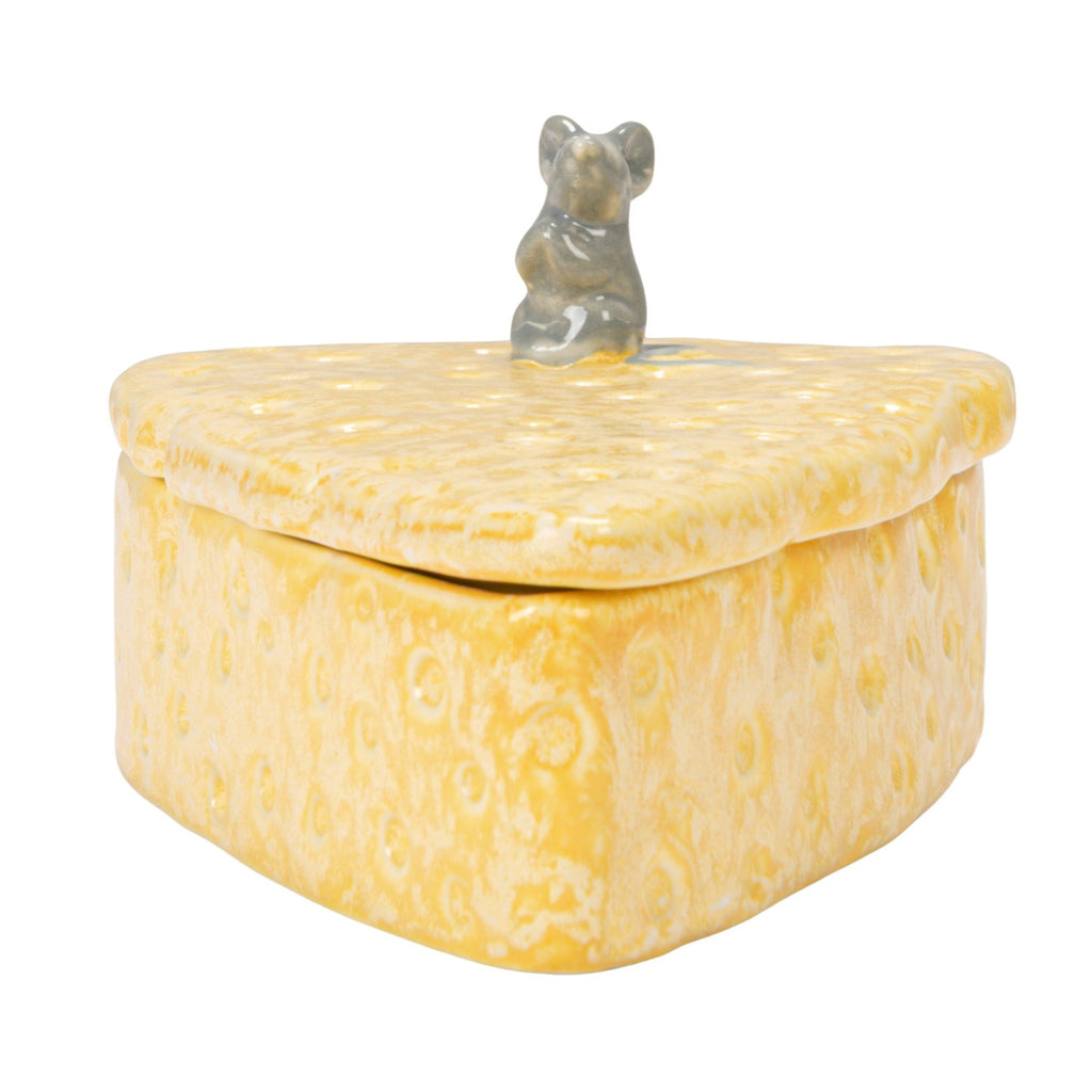 Cheese Shaped Container with Forks