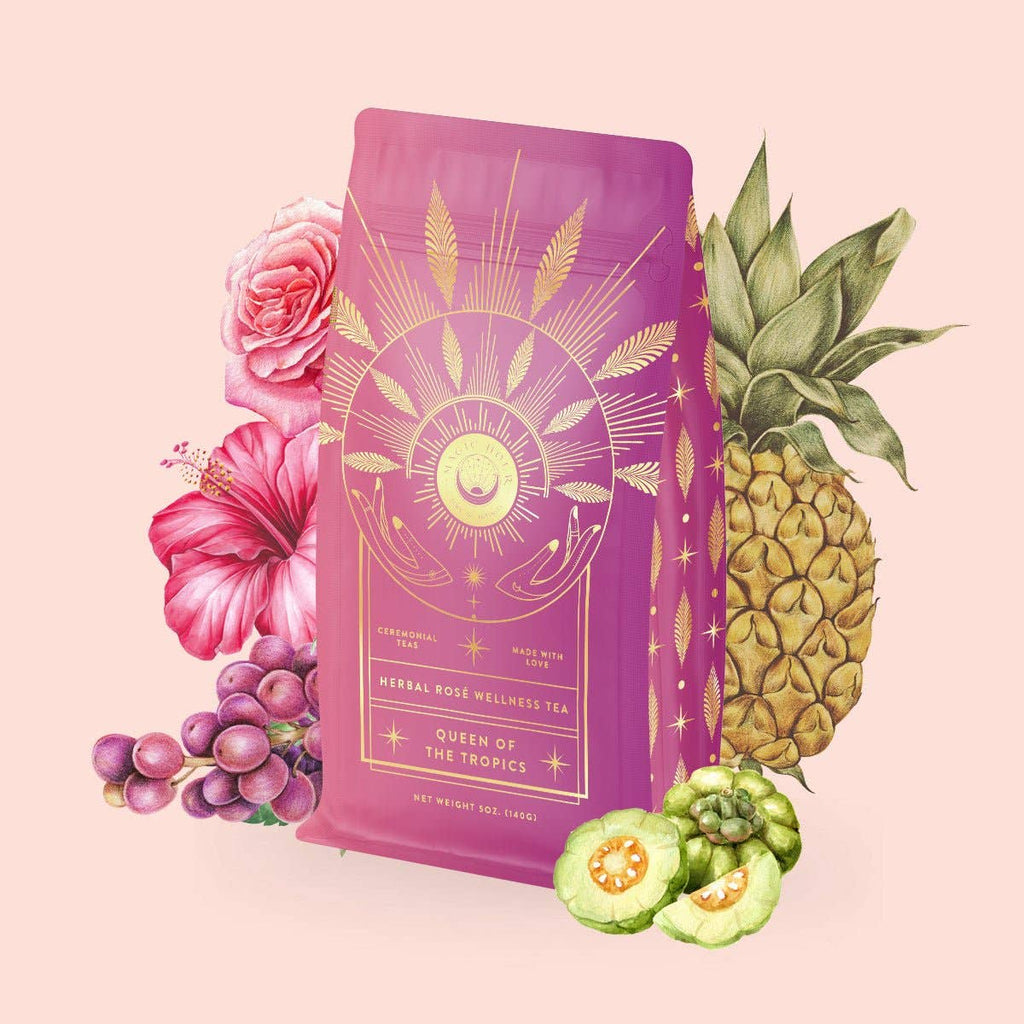 Queen of the Tropics: Rosé all Day Alternative Tea
