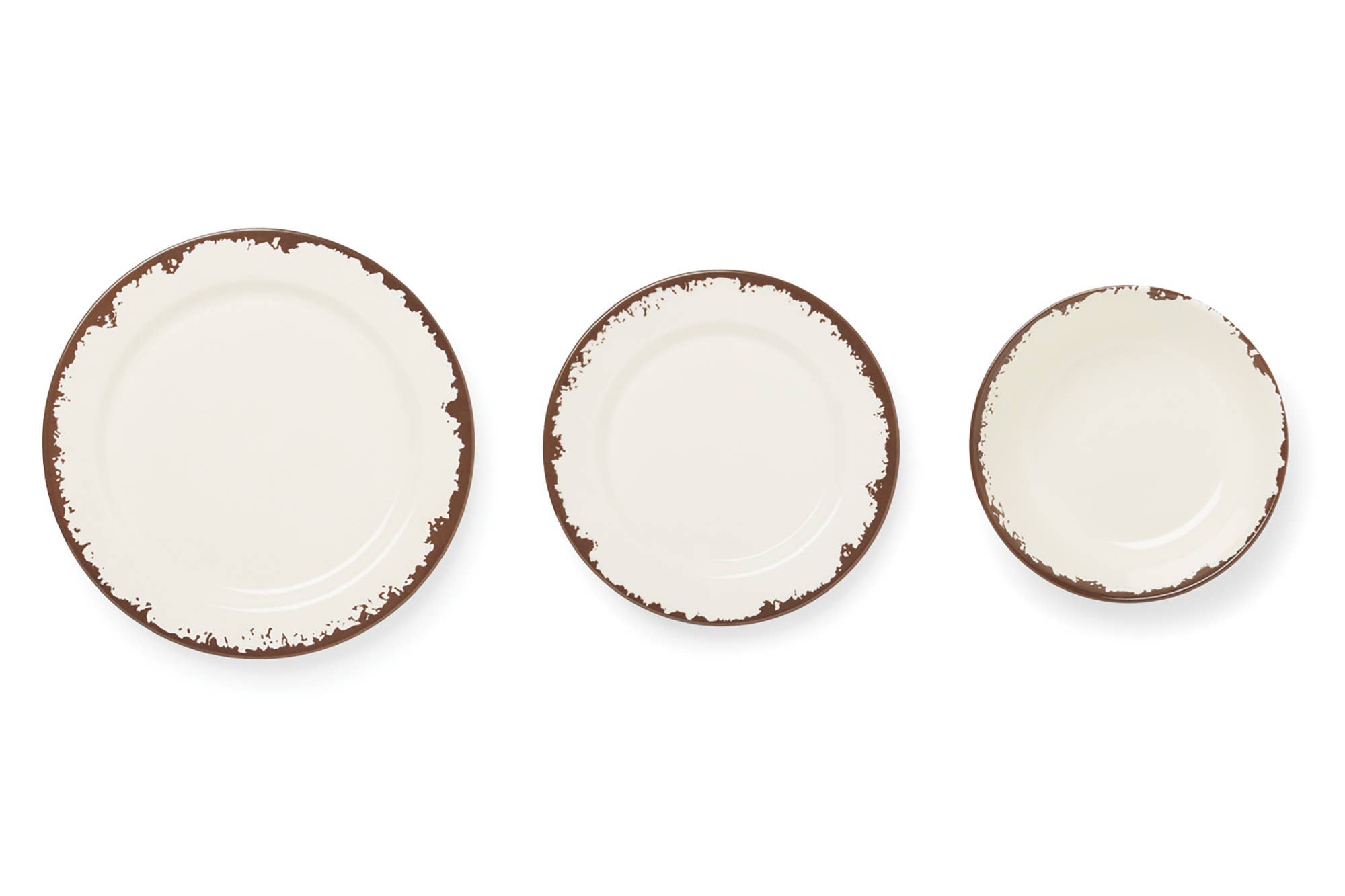 Melamine Dinnerware, Set of 12, Multicolor