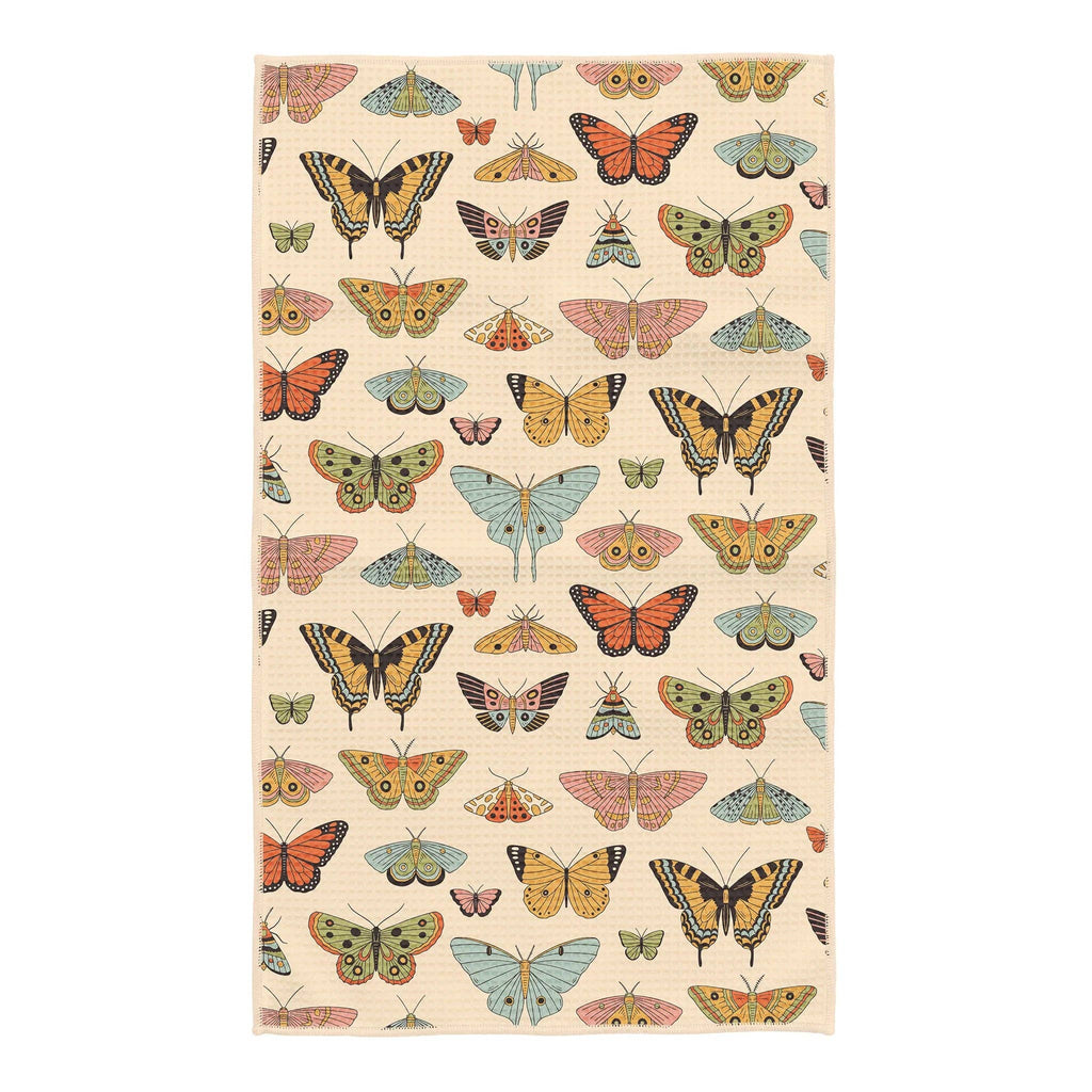 Kitchen Tea Towel Quick Dry | Butterfly Art