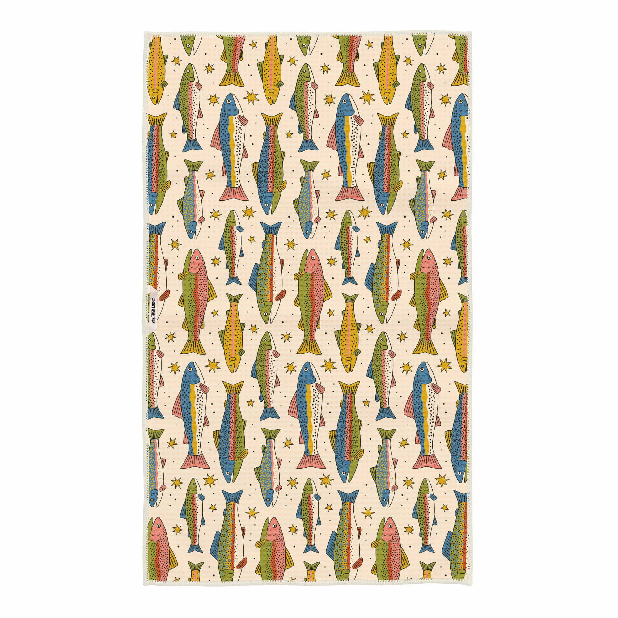 Kitchen Tea Towel Quick Dry | River Trout