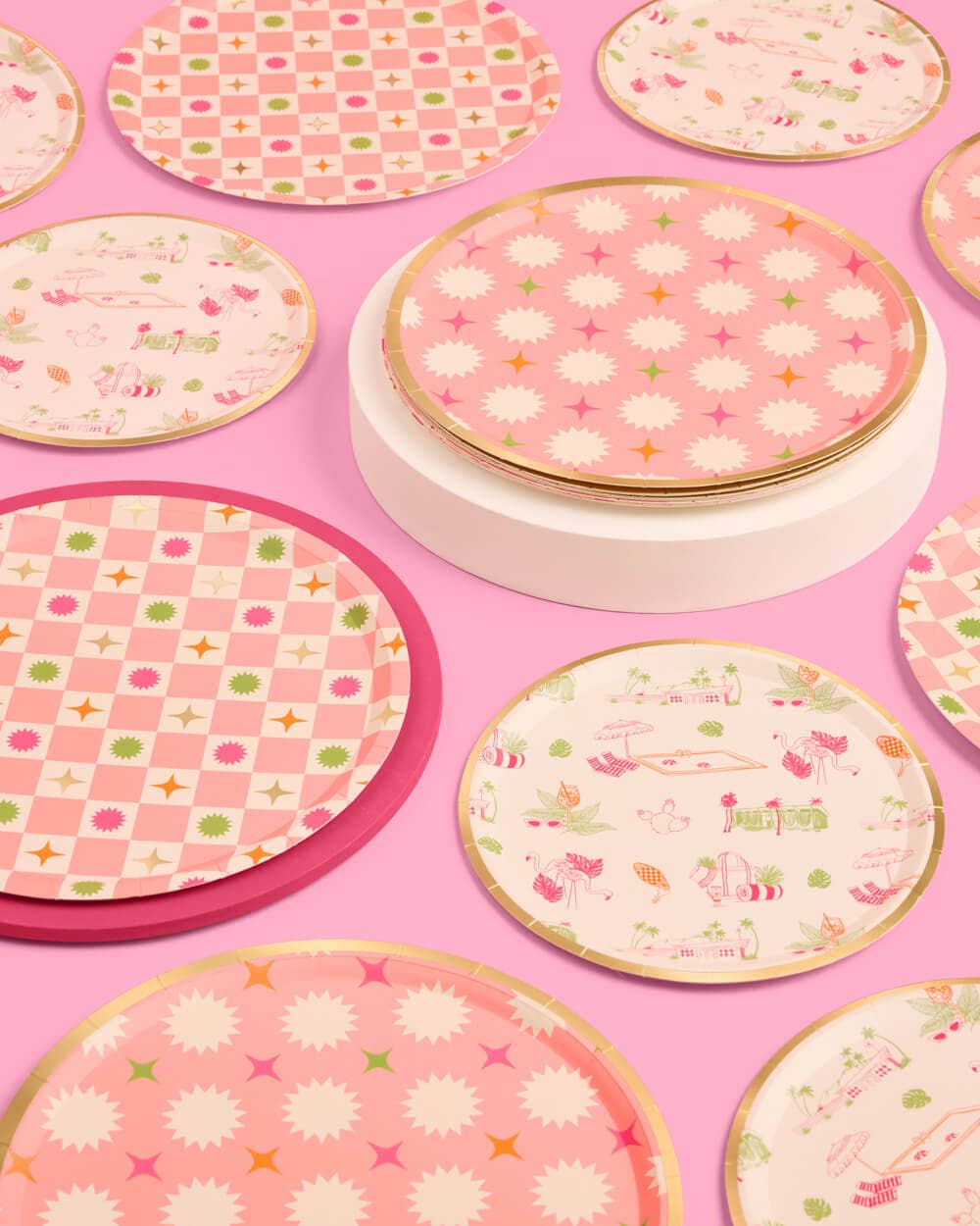 Palm Royale Plates