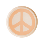 Peace & Love Peace Dessert Plates - 8 Pk.