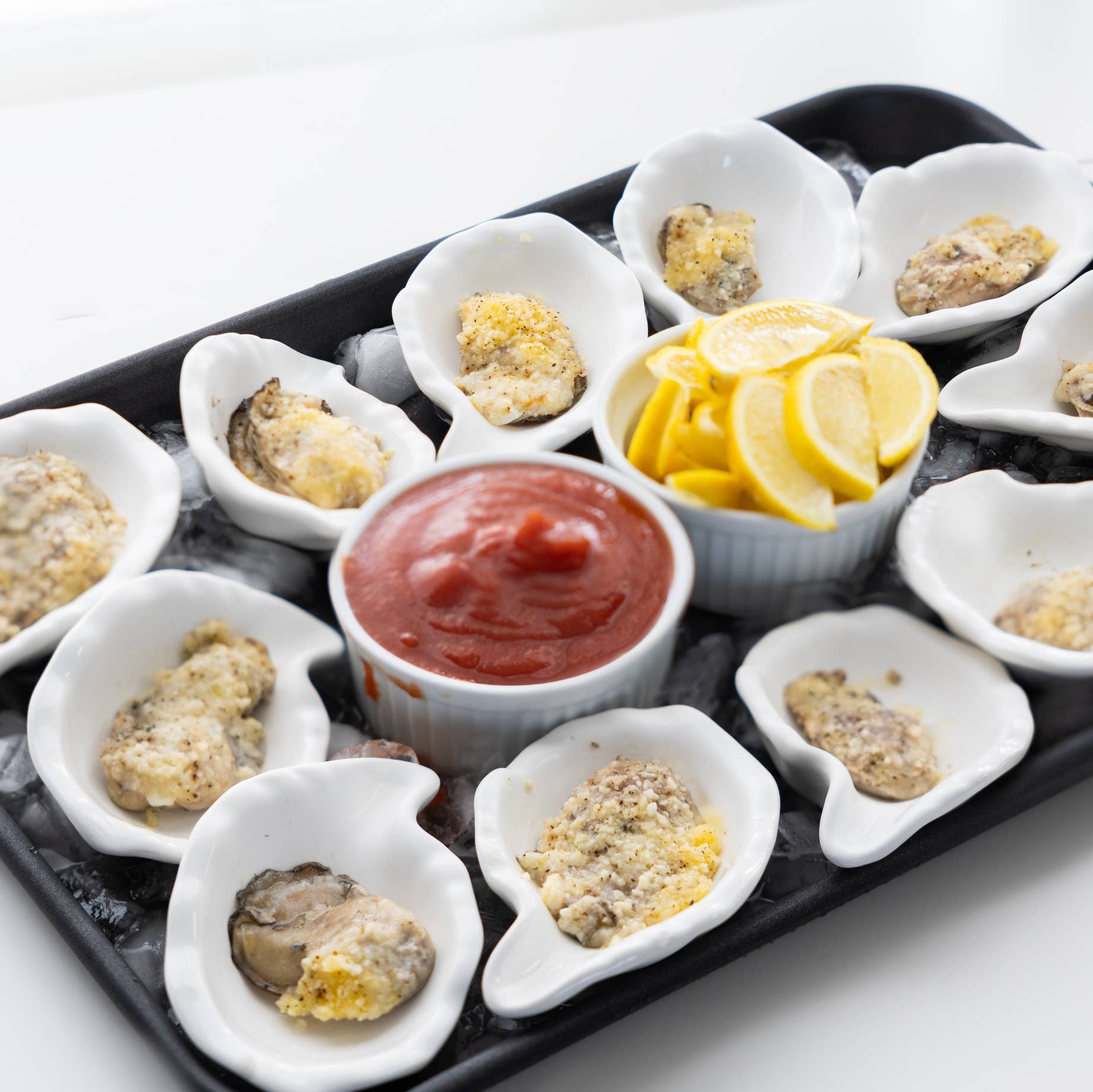 Ceramic Oyster Shells for Grilling