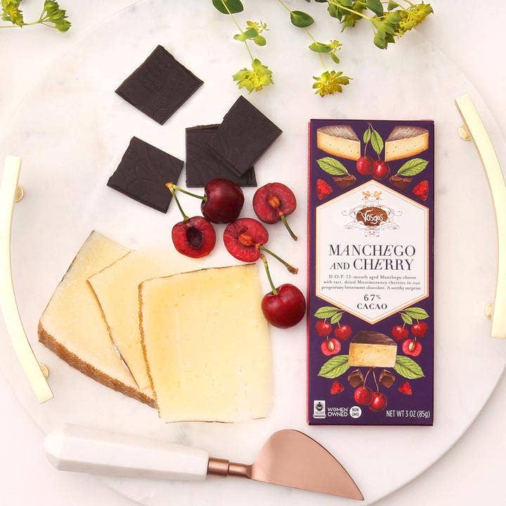 Dark Chocolate Manchego Cheese & Cherry