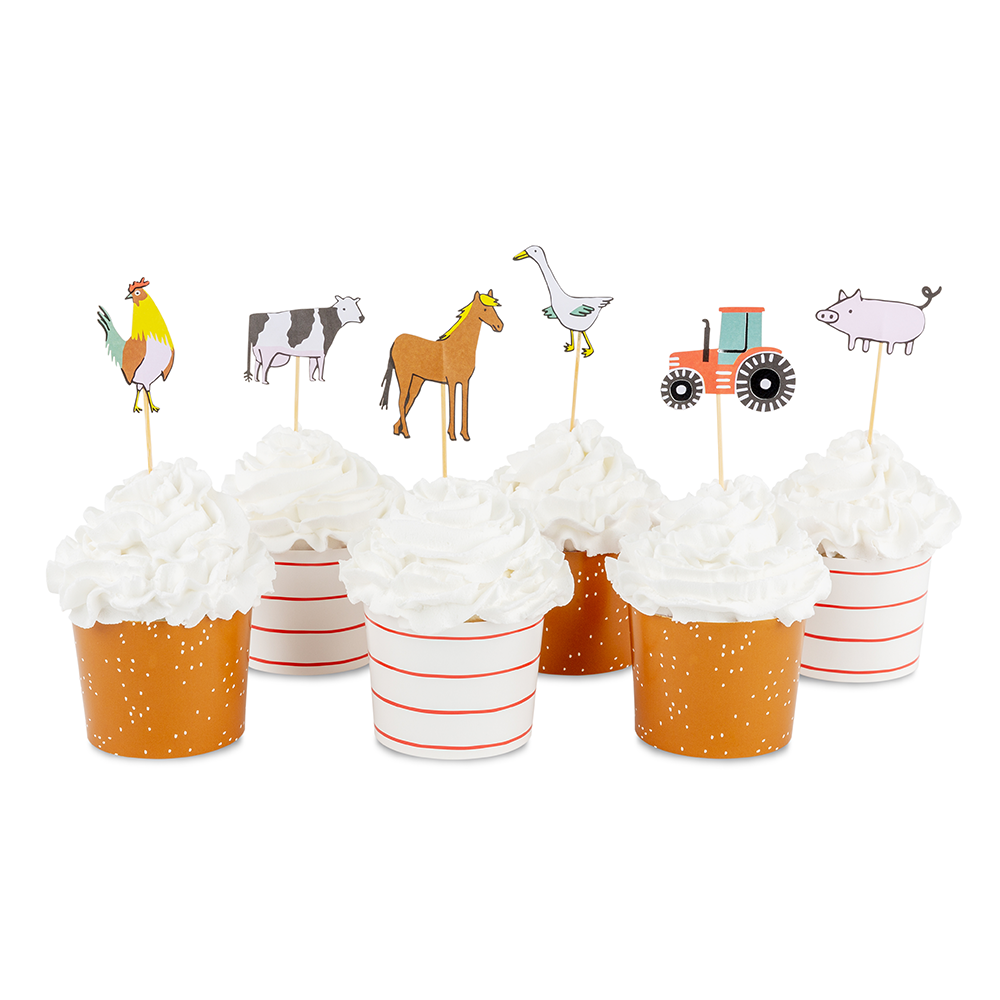 On the Farm Cupcake Decorating Set