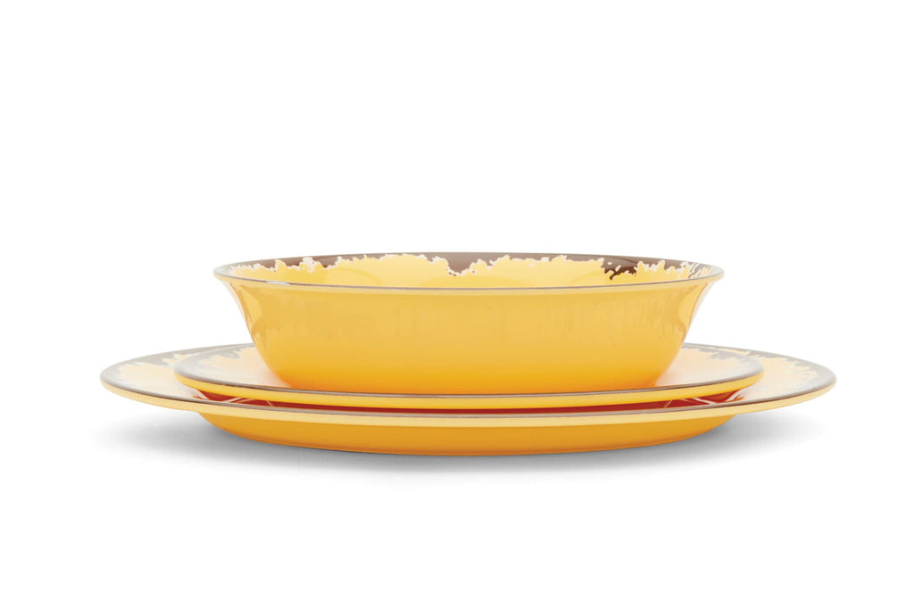 Melamine Dinnerware, Set of 12, Multicolor