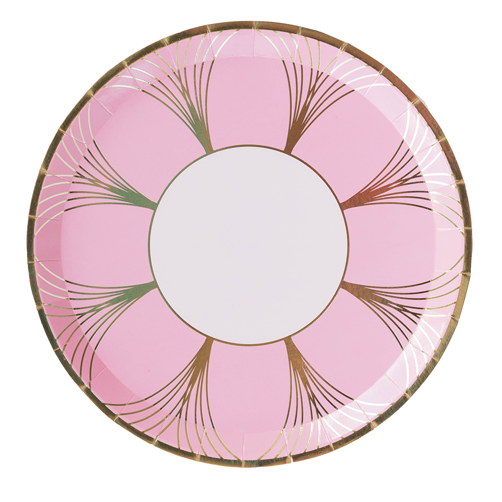 The Gatz Pink Dinner Plates