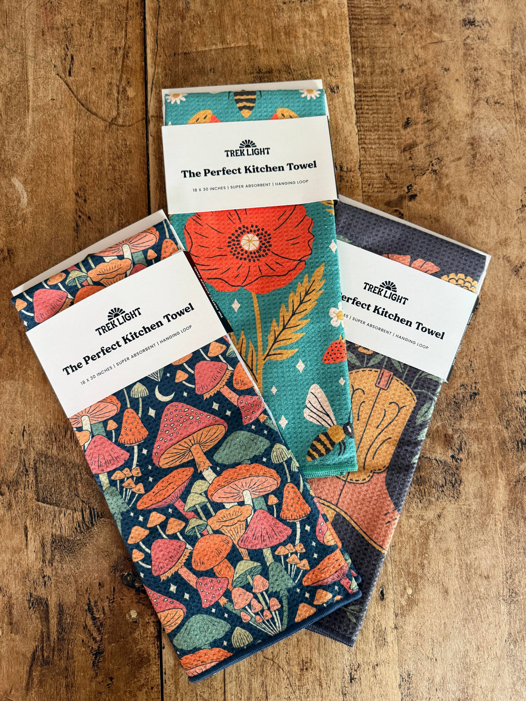 Kitchen & Tea Towel | Cowboy Boots & Flowers