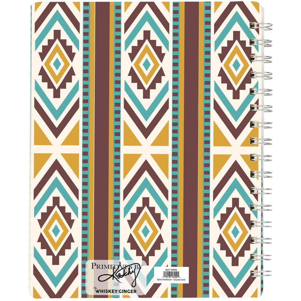 Coyote Cutie Spiral Notebook