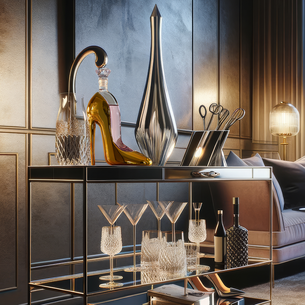 Gold Stiletto Decanter | 750 mL