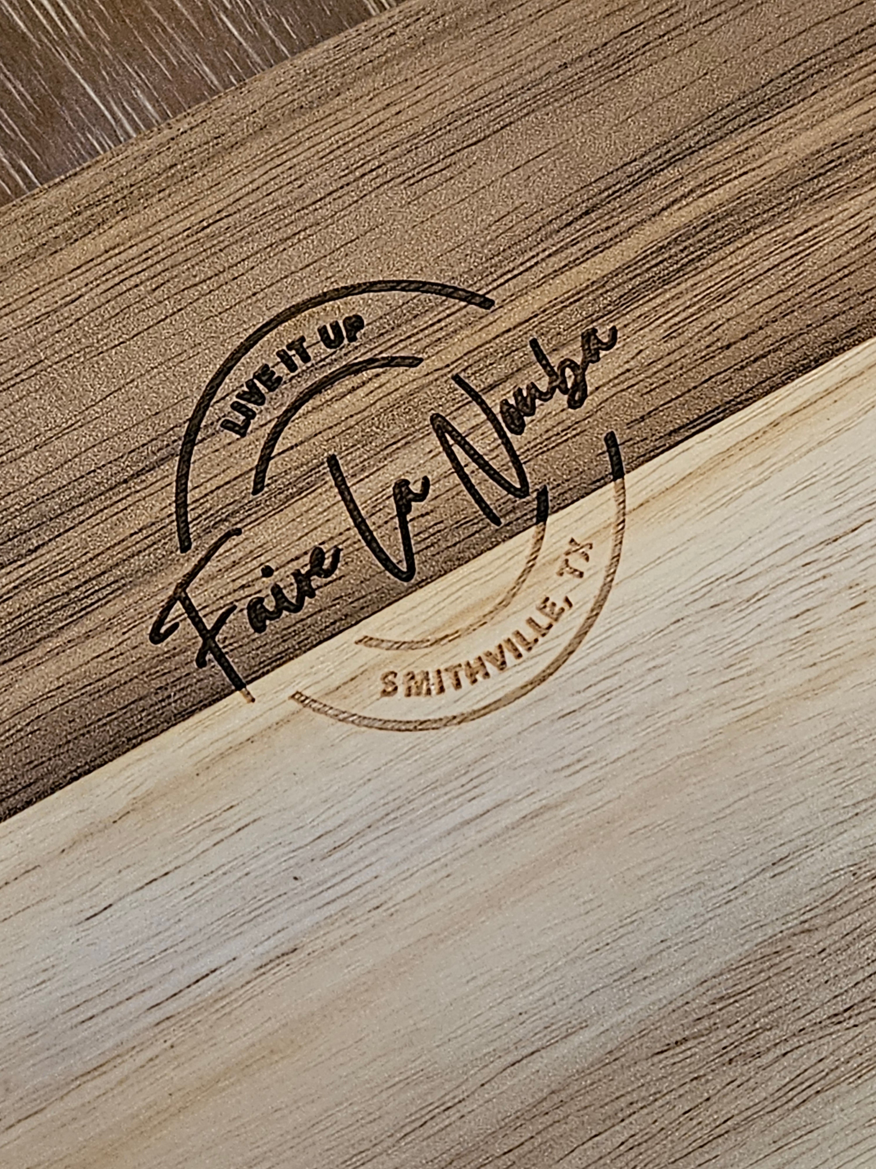 Faire La Nouba Acacia Cheese Board